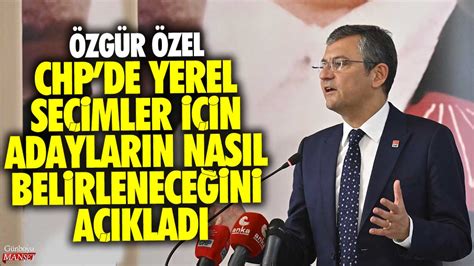 Özgür Özel, CHP’nin yerel seçimler için ilk adayını açıkladı: Manavgat Belediye Başkan Adayı Şükrü Sözen oldu
